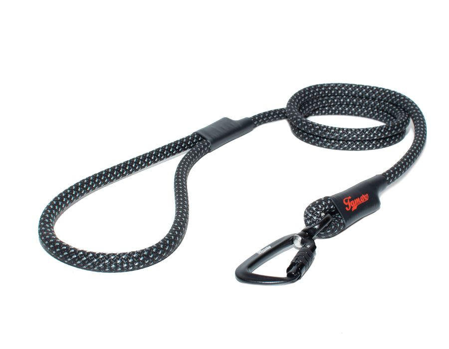 Klassische Hundeleine - L - TWIST Karabiner